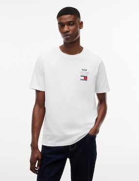 Playera Tommy Hilfiger Cadillac F1 Co-Branded cuello redondo para hombre