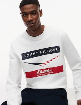 Sudadera Tommy Hilfiger Cadillac F1 Chevron para hombre