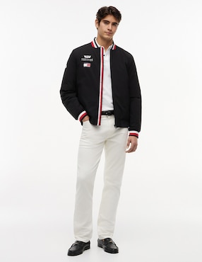 Chamarra casual Tommy Hilfiger Cadillac F1 Réplica con bolsillos para hombre