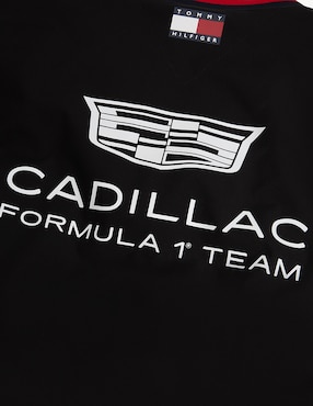 Chamarra casual Tommy Hilfiger Cadillac F1 Réplica con bolsillos para hombre