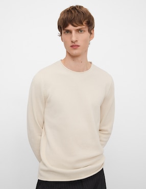 Playera Adolfo Dominguez cuello redondo para hombre
