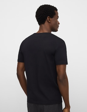 Playera Adolfo Dominguez cuello redondo para hombre