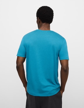 Playera Adolfo Dominguez cuello redondo para hombre