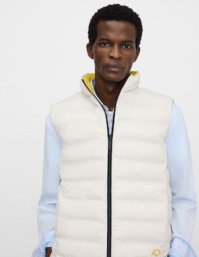 Chaleco Adolfo Dominguez reversible resistente al agua para hombre