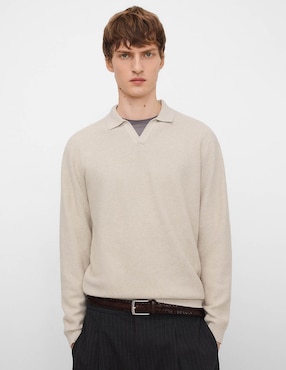 Playera tipo polo Adolfo Dominguez para hombre