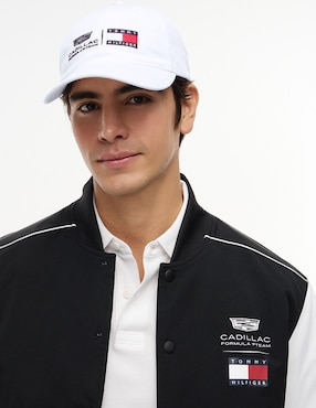 Gorra con visera curva hebilla casual Tommy Hilfiger Cadillac F1 Co-Branded Fórmula 1 adulto