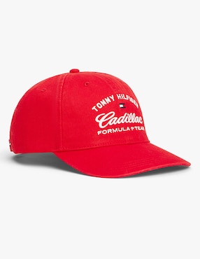 Gorra visera curva hebilla casual Tommy Hilfiger Cadillac F1 Script Fórmula 1 para hombre