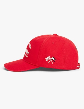 Gorra visera curva hebilla casual Tommy Hilfiger Cadillac F1 Script Fórmula 1 para hombre