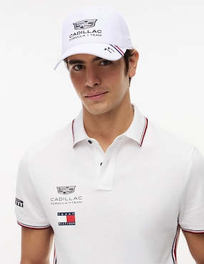 Gorra visera curva hebilla casual Tommy Hilfiger Cadillac F1 Réplica Sergio Pérez para hombre