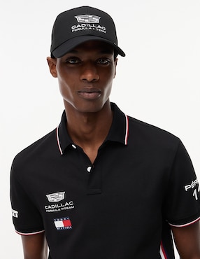 Gorra visera curva hebilla casual Tommy Hilfiger Cadillac F1 Réplica Sergio Pérez para hombre