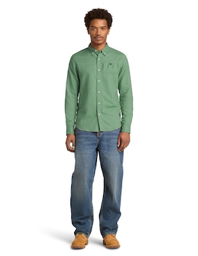 Camisa casual Timberland manga larga para hombre