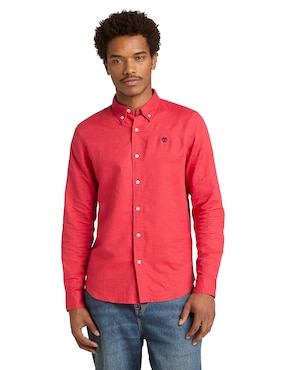 Camisa casual Timberland manga larga para hombre
