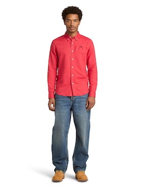 Camisa casual Timberland manga larga para hombre
