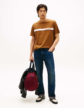 Playera Tommy Hilfiger cuello redondo para hombre