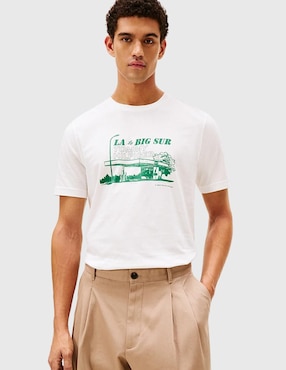 Playera Tommy Hilfiger cuello redondo para hombre