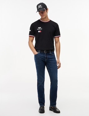 Playera Tommy Hilfiger Cadillac Formula 1 Team cuello redondo para hombre