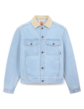 Chamarra denim Timberland Denim Jacket de mezclilla con bolsillos para hombre