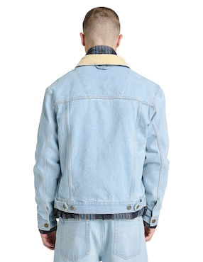 Chamarra denim Timberland Denim Jacket de mezclilla con bolsillos para hombre