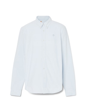 Camisa casual Timberland de algodón manga larga para hombre