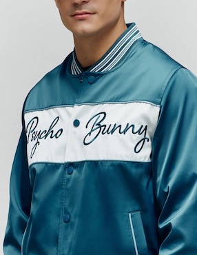 Chamarra bomber Psycho Bunny con bolsillos para hombre