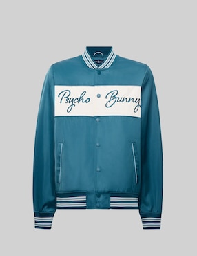 Chamarra bomber Psycho Bunny con bolsillos para hombre