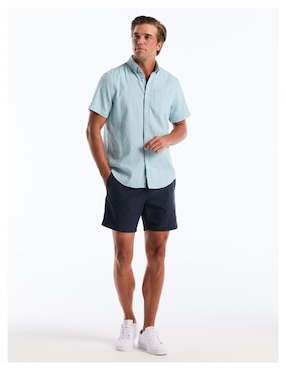 Camisa casual Original Penguin de algodón manga corta para hombre