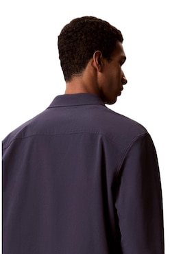 Camisa casual Calvin Klein manga larga para hombre