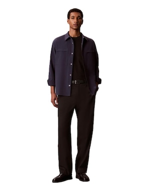 Camisa casual Calvin Klein manga larga para hombre