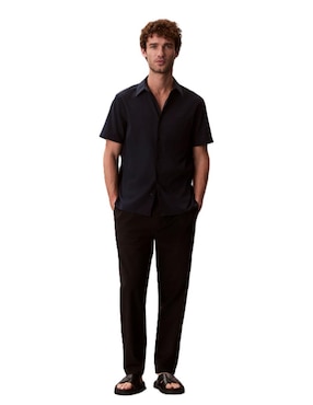 Camisa casual Calvin Klein manga corta para hombre