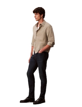 Jeans slim Calvin Klein lavado obscuro para hombre