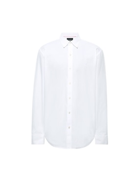 Camisa casual Psycho Bunny de algodón manga larga para hombre