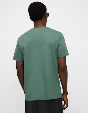 Playera Adolfo Dominguez cuello redondo para hombre