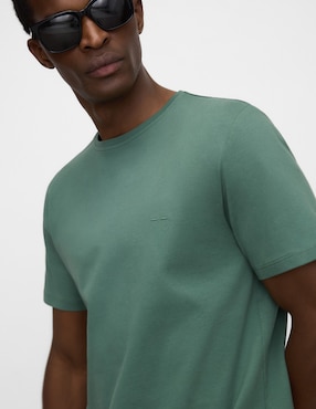 Playera Adolfo Dominguez cuello redondo para hombre
