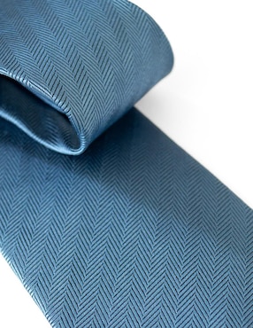 Corbata Rcano regular de seda estampado a rayas para hombre