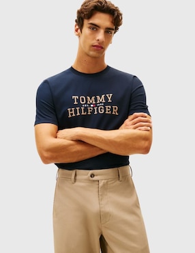 Playera Tommy Hilfiger cuello redondo para hombre