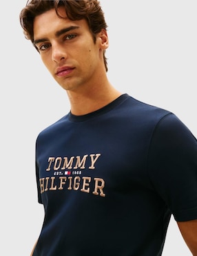 Playera Tommy Hilfiger cuello redondo para hombre