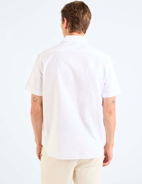 Camisa casual Lacoste de algodón manga corta para hombre
