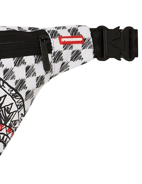 Cangurera Sprayground SS26 de piel unisex