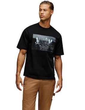 Playera Psycho Bunny cuello redondo para hombre