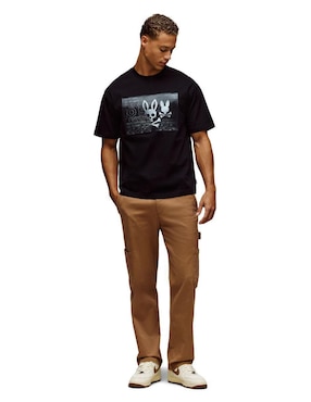 Playera Psycho Bunny cuello redondo para hombre