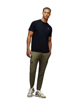 Playera Psycho Bunny cuello redondo para hombre