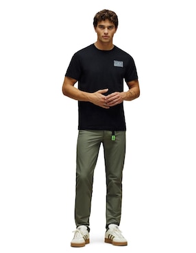 Playera Psycho Bunny cuello redondo para hombre