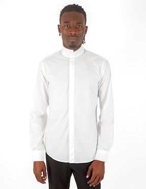 Camisa formal Rcano de Bambú manga larga para hombre