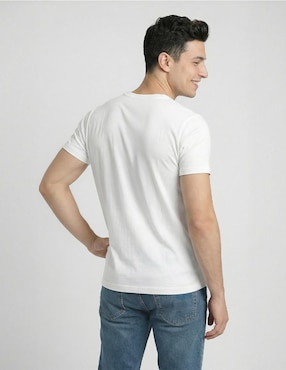 Playera Psycho Bunny cuello redondo para hombre