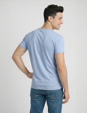 Playera Psycho Bunny cuello redondo para hombre