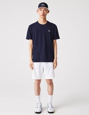 Playera Lacoste cuello redondo para hombre