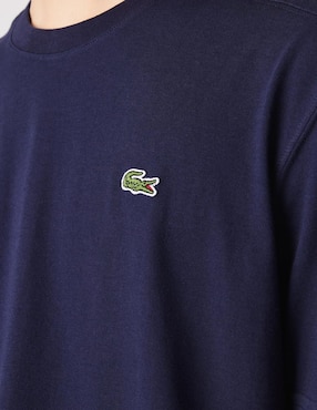 Playera Lacoste cuello redondo para hombre