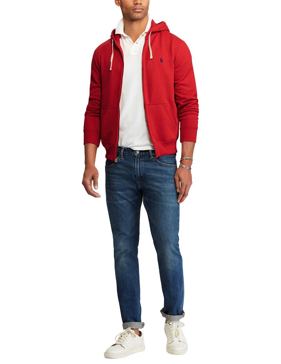 SUDADERA POLO RL 710548546 AL, M, ROJO