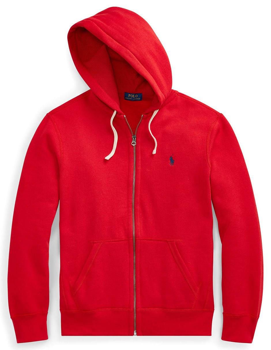 SUDADERA POLO RL 710548546 AL, M, ROJO