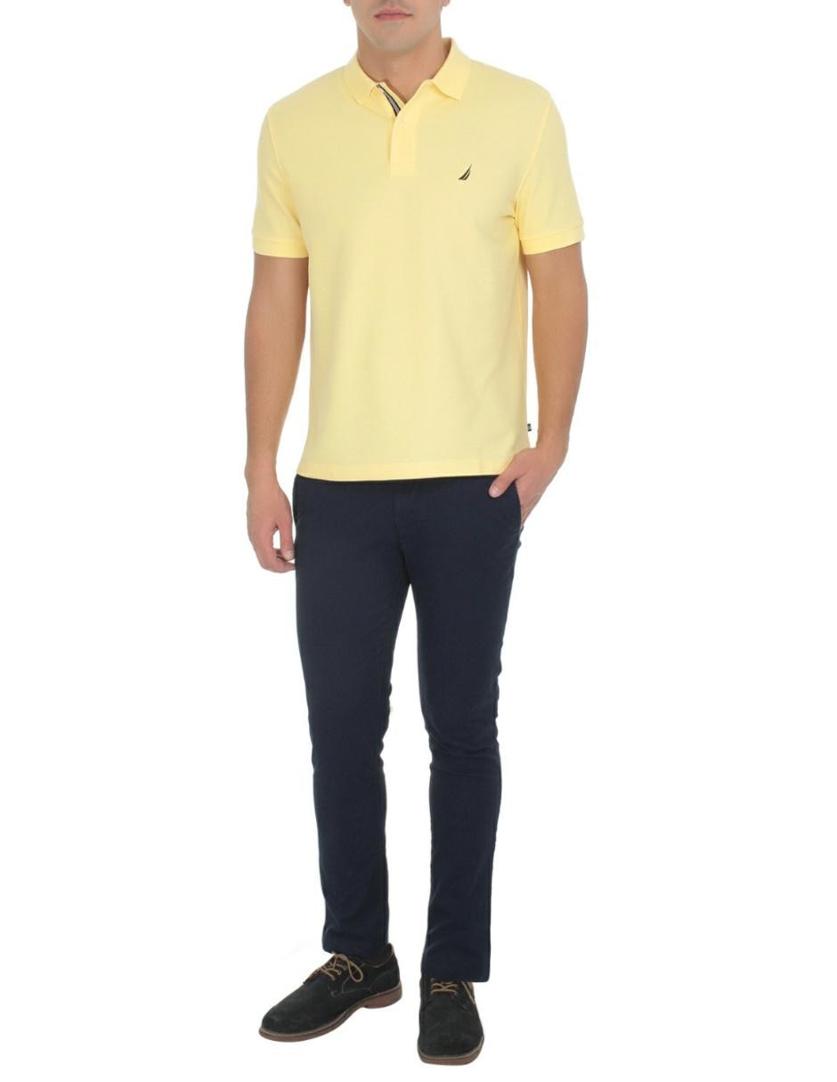 PLAYERA POLO NAUTICA K41, CH, AMARILLO